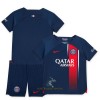 Officiële Voetbalshirt + Korte Broek Paris Saint-Germain Thuis 2023-24 - Kids